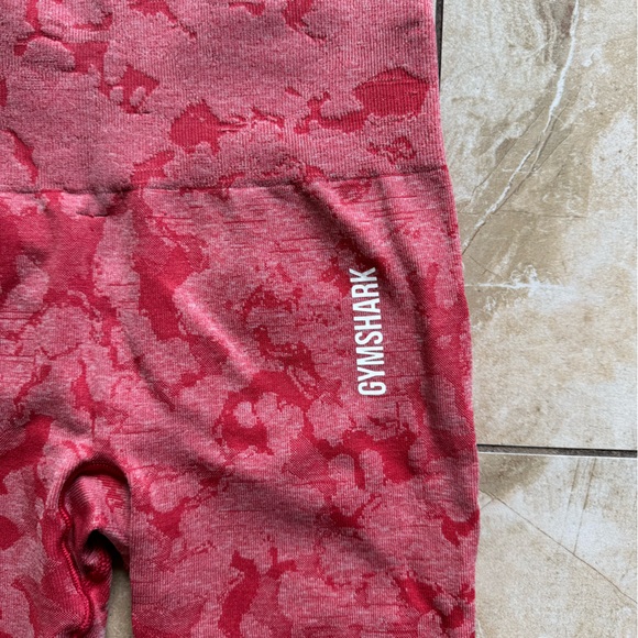 Gymshark Adapt Camo Seamless Leggings - Red - Picture 8 of 11